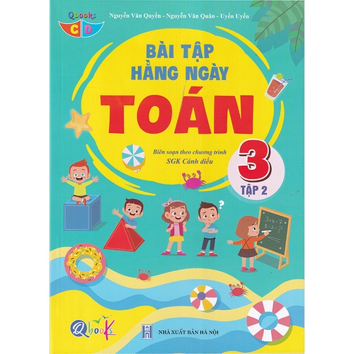 Sách - Bài tập hằng ngày Toán 3 tập 2 (Biên soạn theo chương trình sgk Cánh diều)