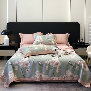 Chăn hè lụa lạnh thái lan Tencel trần bông nhập khẩu 2mx2m2 - [tieumanthau.vn]