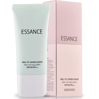Kem lót trang điểm dưỡng trắng siêu mịn Essance Green Base SPF20 /PA++ 30g 100% chính hãng, vov cung cấp & bảo trợ.
