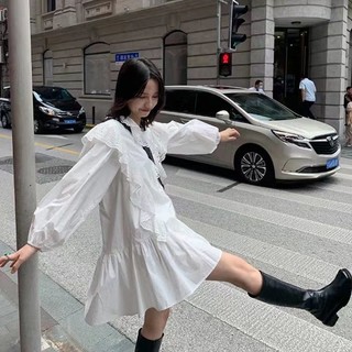 (Có sẵn) Váy trắng babydoll siêu xinh (Kèm ảnh thật)