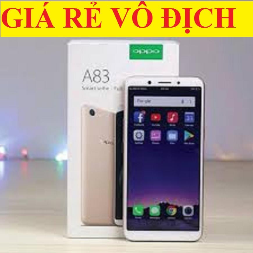 điện thoại siêu rẻ OppoA83 (Oppo A83) Chính Hãng 2sim ram 6/128G, Camera siêu nét, Chiến Game nặng chất - TNN 03