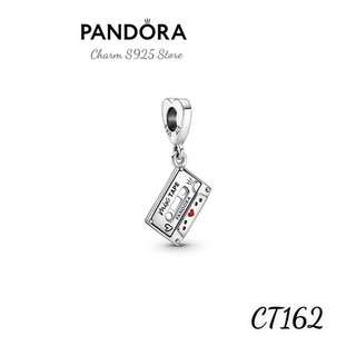 CHARM PAN ALE CUỐN BĂNG CASSETTE BẠC S925 THUẦN KHIẾT HÀNG CAO CẤP