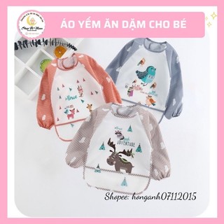Áo yếm ăn dặm xuất nhật hàng chuẩn cho bé