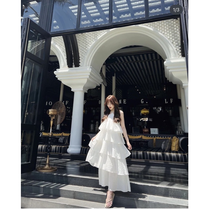 ĐẦM YẾM MIDI TẦNG TRẮNG DÂY CHÉO LƯNG