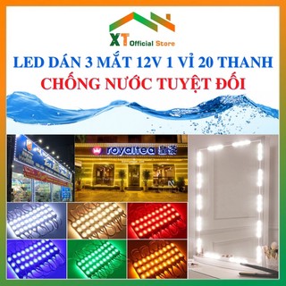 LED Dán 3 Mắt module 6011,Led Thanh 3 Bóng 12V 6013 Trang Trí Viền Biển Quảng Cáo Siêu Sáng NhiềuMàu