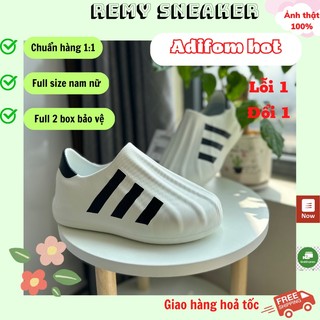 Giày Lười Adifom Trắng Giày Sneakers Cho Nam Nữ Remy