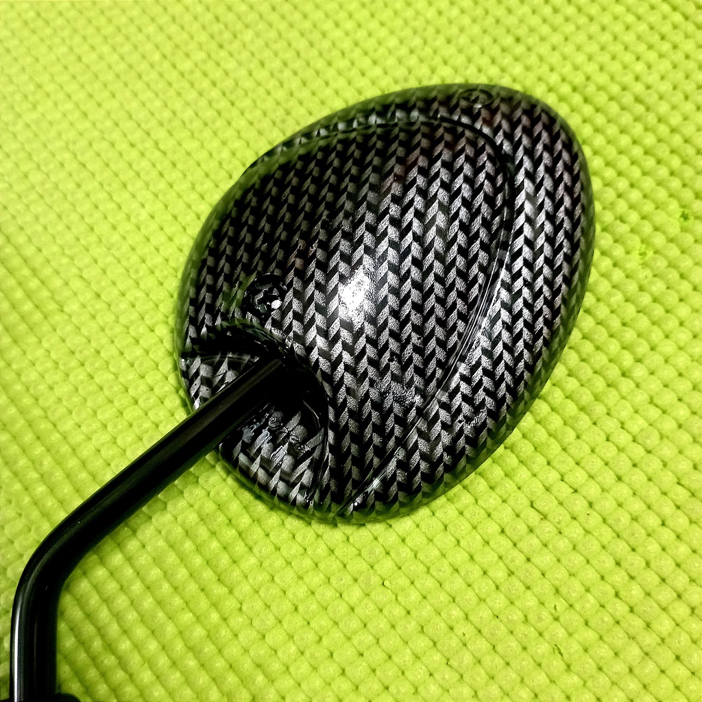 CẶP KÍNH TAI MÈO K-SOURE SƠN CACBON GẮN CÁC LOẠI XE