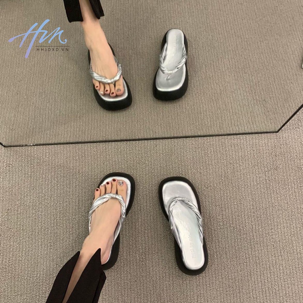 Sandal Đế Dày Thời Trang Mùa Hè 2023 Phong Cách Mới Cho Nữ