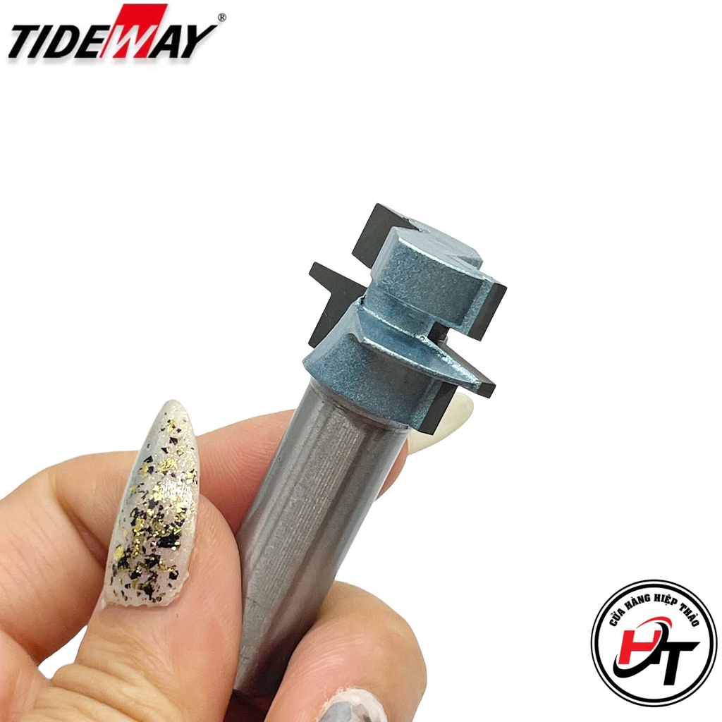 Mũi soi gỗ ghép ván nhân liền phay gỗ LC31283 Tideway MSGV1N-TW