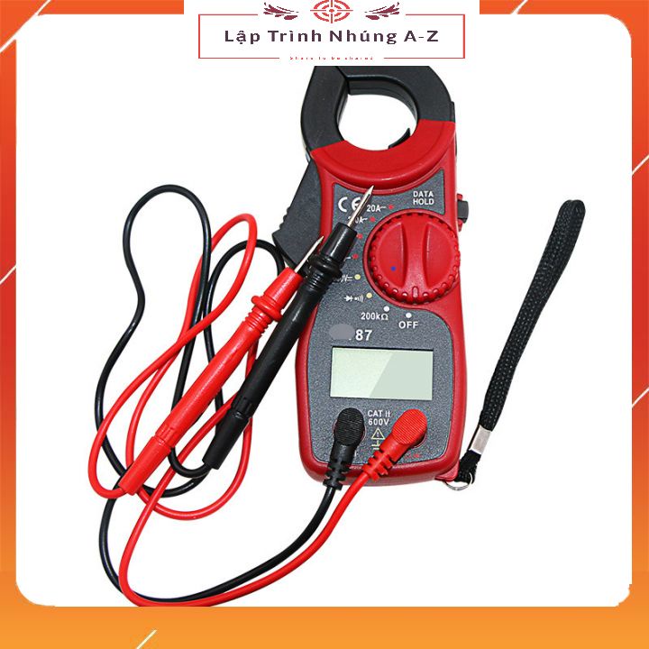 [Lập Trình Nhúng A-Z] Đồng Hồ Ampe Kìm MT87 (Có Sẵn Pin)