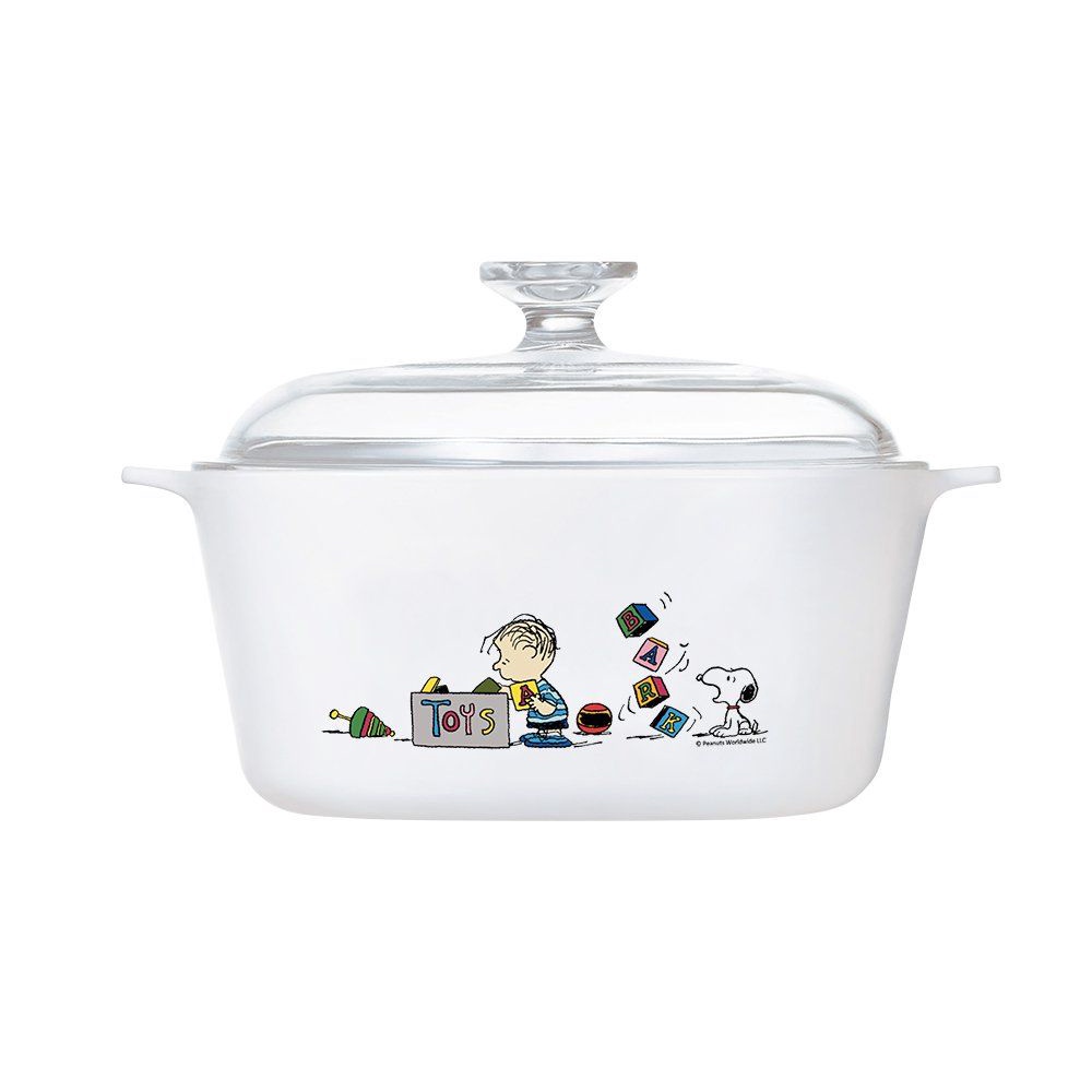 Nồi gốm thủy tinh chịu nhiệt Corningware, Instant Brands A-5-SPC/SG phiên bản giới hạn snoopy dung tích 5L