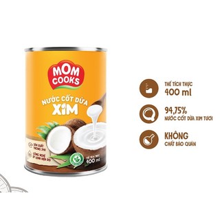 Nước cốt dừa Xim Mom cooks lon 400ml