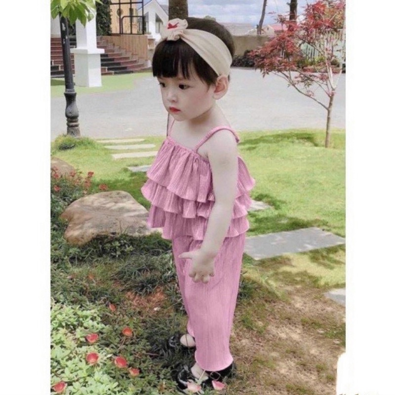 bán giá sỉ: set bộ dập ly xoè tầng áo dây siêu xinh 8-18kg