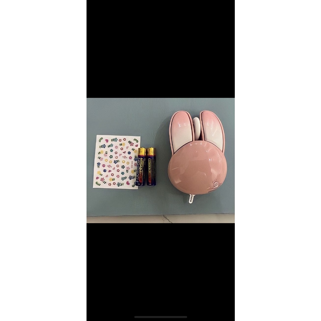 Chuột không dây M6 hình Tai Thỏ dễ thương, dành cho những cô gái văn phòng có máy tính xách tay