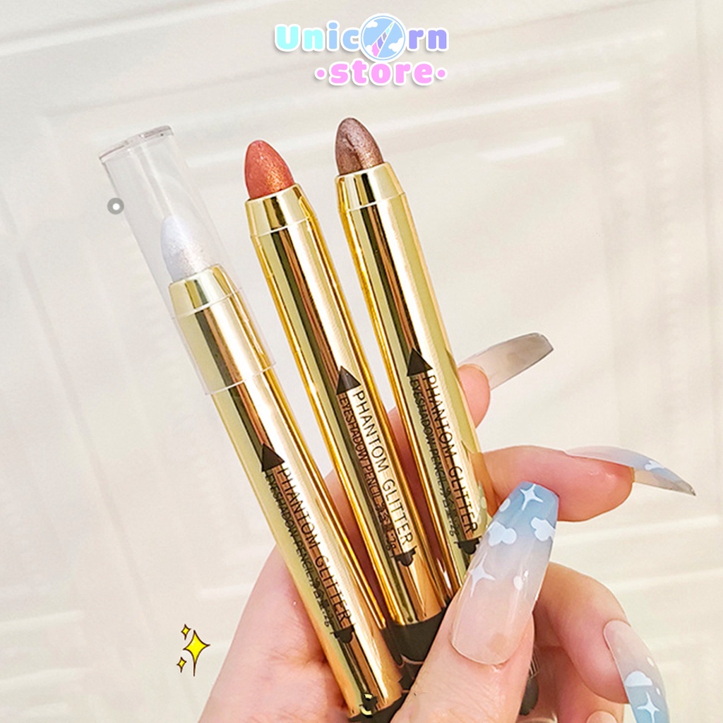 Bút Nhũ Mắt 2 Đầu Shaqinuo Duo Eyeshadow Stick G12