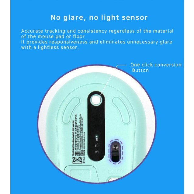 Chuột bluetooth không dây 2.4Ghz x TRUZ cao cấp