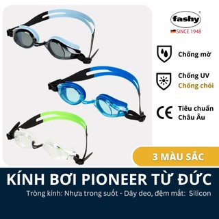 Kính bơi người lớn nhập khẩu từ Đức Fashy dòng Pioneer, dành cho Nam, Nữ, Trẻ em từ 12 tuổi trở lên size L