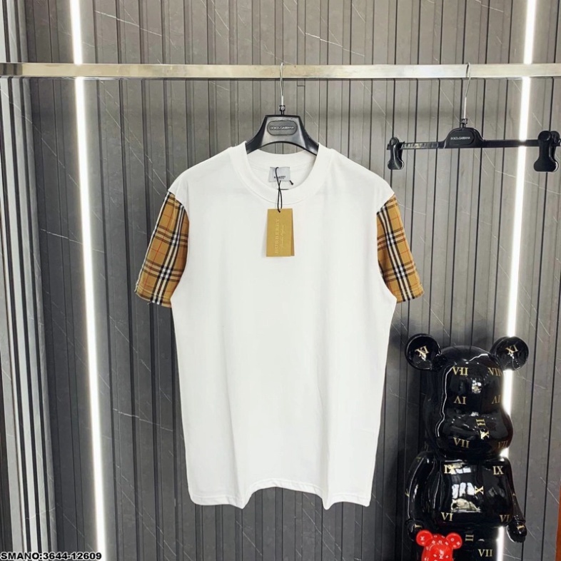 Áo Phông Tay Kẻ Vàng BBR cho Nam - Áo Thun Nam nữ BBR siêu hot 2023