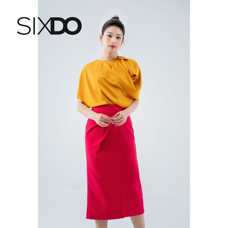 Áo lụa nữ freesize thời trang SIXDO