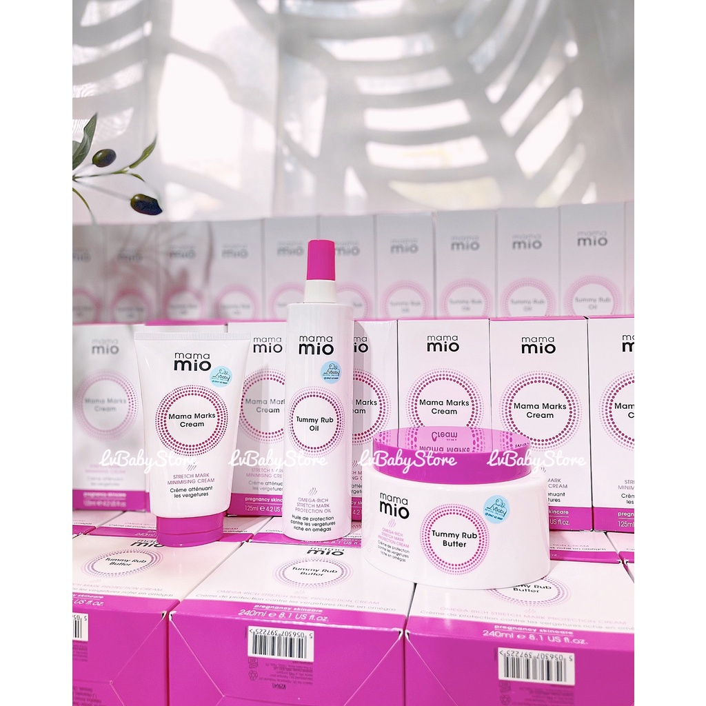 Mamamio - Bộ sản phẩm tăng đàn hồi, chống rạn da cho mẹ bầu