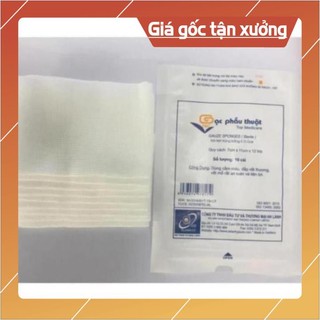 GẠC PHẪU THUẬT TIỆT TRÙNG,BỊCH/50 GÓI