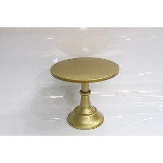 🍰 khay kệ bánh kem tròn gold size 25cm - kb098 🍰