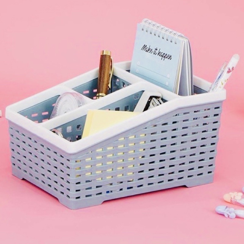 ☀️ Khay Nhựa 4 Ngăn Mã 5688 Việt Nhật Giỏ Đựng Đồ Nail Đựng Đồ Đa Năng Sắp Xếp Nhà Cửa