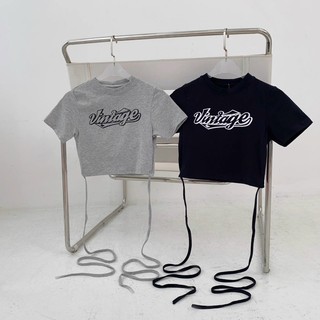 ÁO CROPTOP ÔM VINTAGE TAVIN8