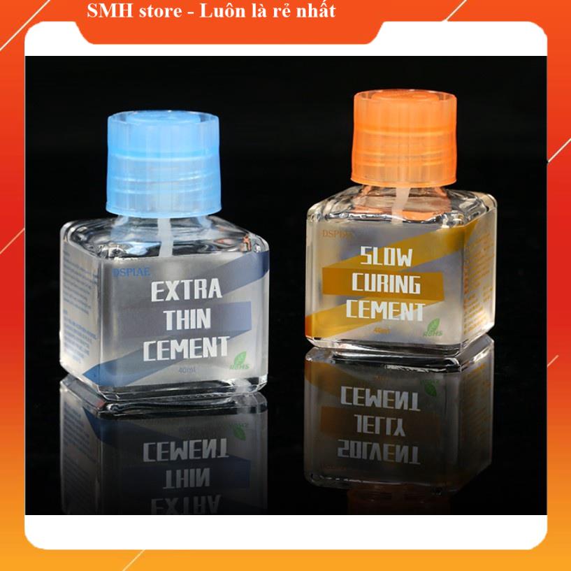 Keo dán mô hình cao cấp DSPIAE EXTRA-THIN CEMENT ETC-01, ETC-02 (40ml) - NHÀ PHÂN PHỐI CHÍNH HÃNG.