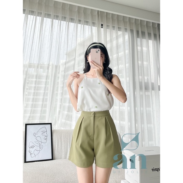 QUẦN SHORT LƯNG CAO BẠCH DIỆP ANCLOTHING