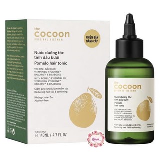 Dưỡng tóc tinh dầu bưởi cocoon pomelo hair tonic 140ml