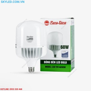 Bóng đèn led bulb trụ nhôm đúc 20w-30w-60w-80w ánh sáng trắng