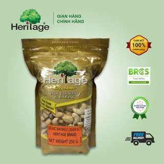 250g Hạt điều hữu cơ - Organic Raw Whole Cashew Nuts