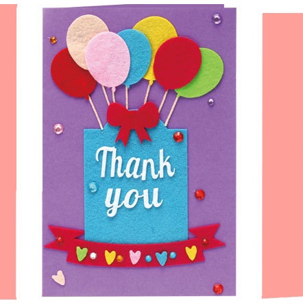 Thiệp giấy cao cấp quà tặng chúc mùng sinh nhật tình yêu thủ công cho bé tự làm TÉPPI