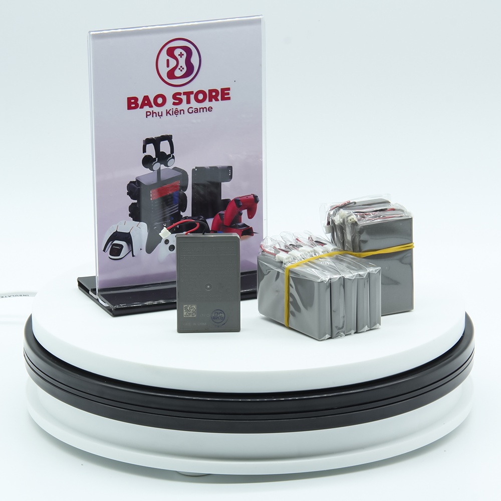 Pin Luckyx cho tay cầm chơi game Ps4 kèm cáp sạc Usb l 3.7v 2000mah