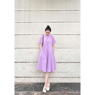 Đầm Larie phối tà xéo