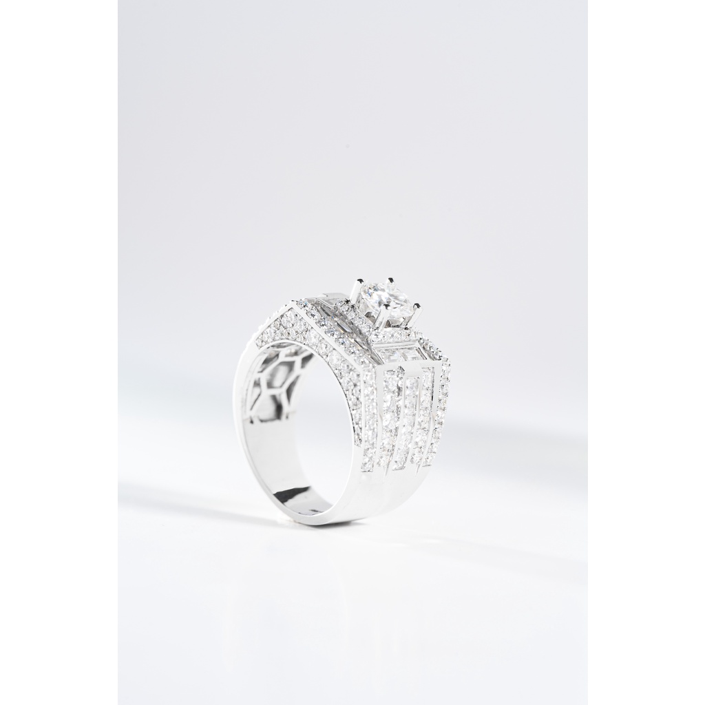 Nhẫn nam Kim cương Moissanite NN220098