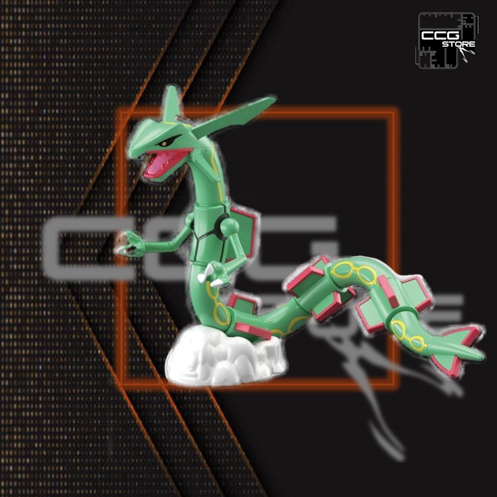 Mô hình lắp ráp Pokemon Plamo Collection - BANDAI - 46 Select Series RAYQUAZA