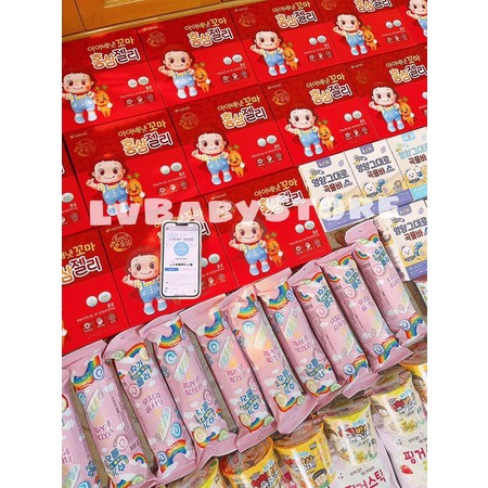 Thạch hồng sâm Ivenet Hàn Quốc cho bé hộp 30 gói