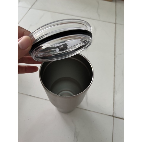 Ly nước giữ nhiệt inox 900ml- quà tặng của Omron