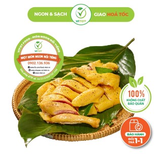 [HỎA TỐC] Gà Ủ Muối Hoa Tiêu Nguyên Con VITOT Thịt Thơm Ngọt Da Giòn