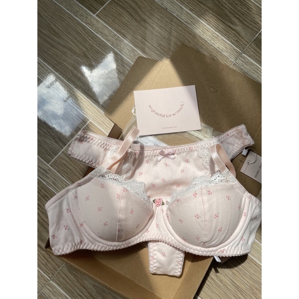 Cotton Hồng Xanh Bralette áo ngực có gọng | BigBuy360 - bigbuy360.vn
