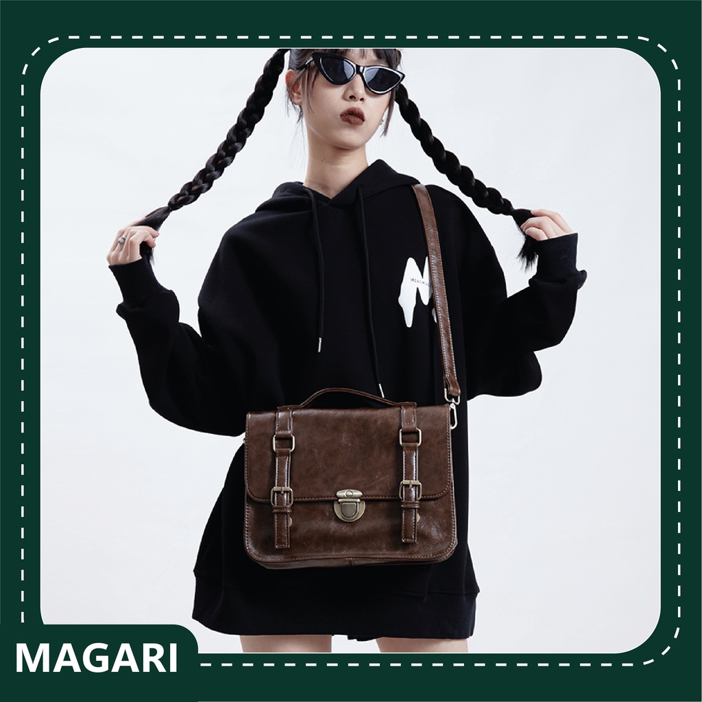 Túi xách nữ Magari OXFORD BAG đựng vừa ipad tài liệu