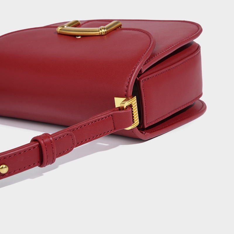 Túi Xách Tay / Đeo Vai Mini Bằng Da Mềm Có Khóa Kéo Thời Trang Cho Nữ HE273