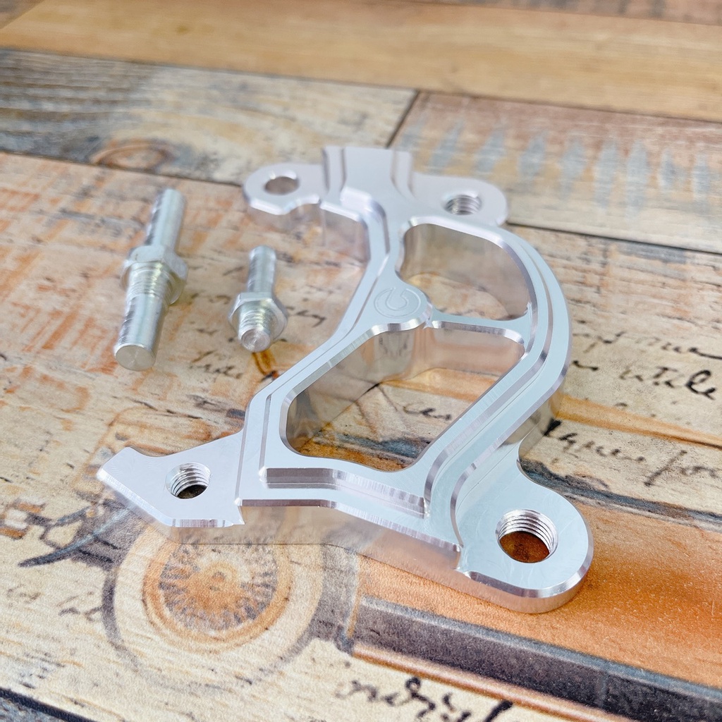 pát heo zin luvias_pas cnc gắn heo zin xe luvias lên đĩa 260-267mm