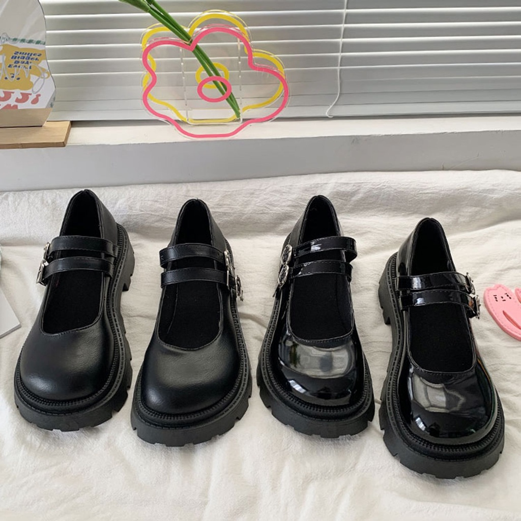 Giày lolita đế cao giày mới Mary Jane