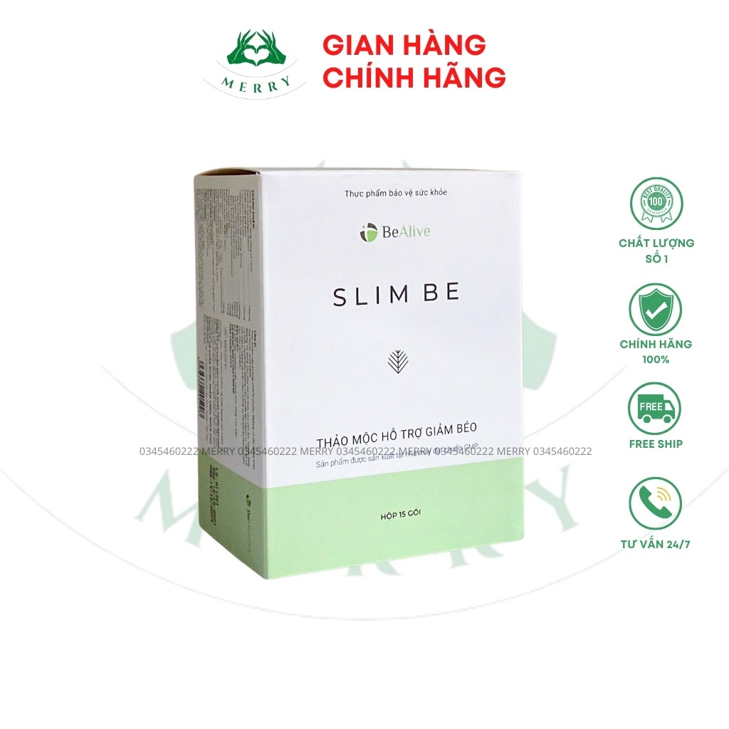 Giảm Cân Slim Be của BEALIVE Chính Hãng trà thảo mộc Slimbe Giúp Giảm 3-7 Kg Sau 30 Ngày