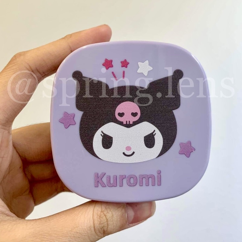 KHAY GƯƠNG MINI MÀU PASTEL ĐÁNG YÊU CINNAMAROLL KUROMI