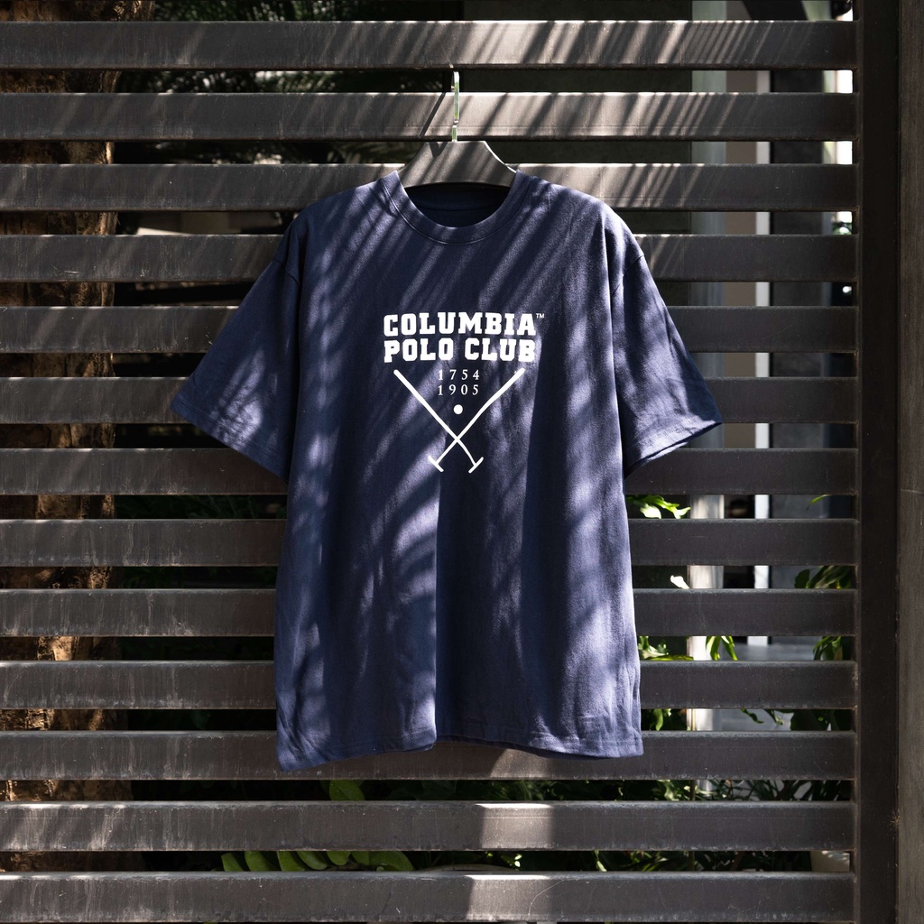 ÁO PHÔNG COL.UM.BIA LOGO POLO CLUB PHONG CÁCH BASIC