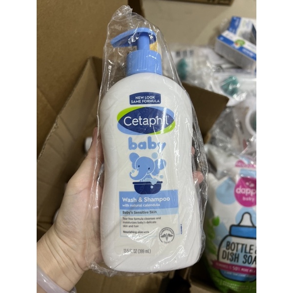 Sữa Tắm Gội Cetaphil Baby Gentle Wash & Shampoo (Hàng Mỹ)